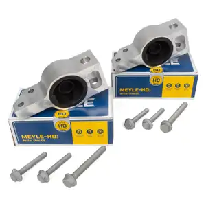 2x MEYLE HD VERST&Auml;RKT Querlenkerlager f&uuml;r AUDI Q3 8U VW Passat B6 B7 Vorderachse hinten