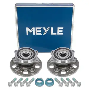 2x MEYLE 0147530005 Radnabe + Radlager Satz für MERCEDES C-Klasse W205 S205 C205 hinten