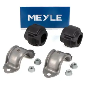 2x MEYLE Stabilisatorlager 25mm + Halter f&uuml;r VW PASSAT B5 B5.5 AUDI A4 A5 A6 A7 A8 vorne