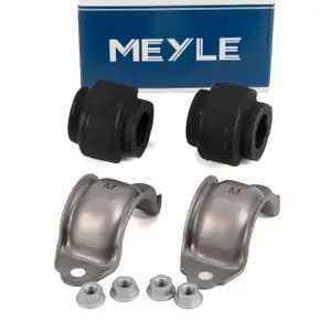 2x MEYLE 1006150024 Stabilisatorlager 23mm + Halter f&uuml;r AUDI A4 B8 A5 8T 8F A6 C7 4G vorne
