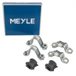 2x MEYLE Stabilisatorlager 23mm + Halter PSA Jumper 1 Boxer FIAT Ducato 230 244 vorne
