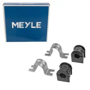 2x MEYLE Stabilisatorlager 23mm + Halter RENAULT Trafic 2 OPEL Vivaro A Primastar vorne
