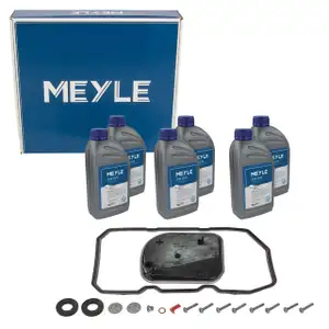 MEYLE 0141350213 Getriebefilter Satz 722.8 CVT-Getriebe + 6L Getriebeöl MERCEDES W169 W245