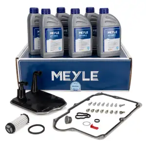MEYLE Getriebefilter Satz 724.0 7-Gang DCT + 6L Getriebeöl für MERCEDES A-/B-Klasse