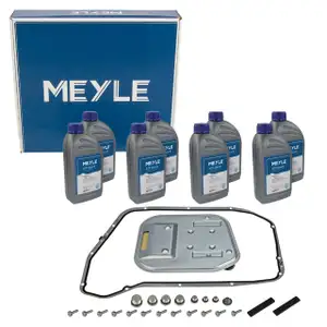 MEYLE 1001350013 Getriebefilter Satz 8HP55 + 8L Getriebe&ouml;l f&uuml;r AUDI A4 B8 A5 A6 C7 A7 8RB