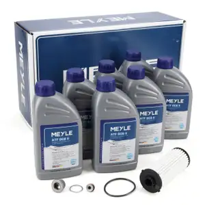 MEYLE 1001350116 Getriebefilter Satz + 7L Getriebeöl für AUDI SEAT SKODA 0GC DQ500 DQ381