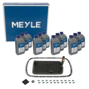 MEYLE 3001350402/XK Getriebefilter Satz 5L40E 5-Gang + 12L Getriebe&ouml;l f&uuml;r BMW E46 316-330i