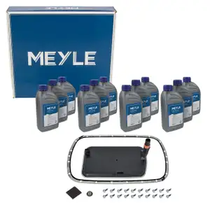 MEYLE 3001350403/XK Getriebefilter Satz 5L40E 5-Gang + 12L Getriebe&ouml;l f&uuml;r BMW E46 318-330d