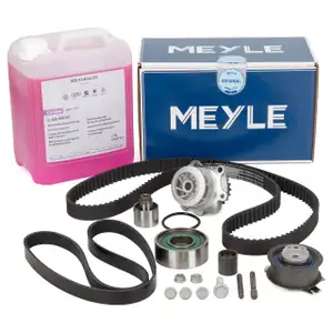 MEYLE Zahnriemensatz Wapu Keilriemen 5L ORIGINAL Frostschutz für VW Golf 6 1.6/2.0 TDI