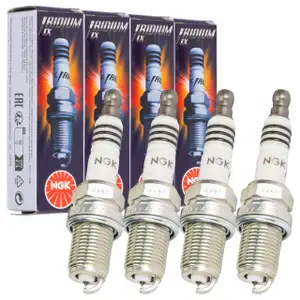 4x NGK 2668 BKR8EIX IRIDIUM 9 Z&uuml;ndkerze f&uuml;r FORD Galaxy WGR 2.0 SAAB 9-5 YS3E 3.0 V6t
