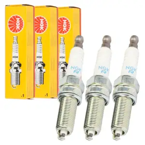 3x NGK 5847 LKR7B-9 Z&uuml;ndkerze f&uuml;r SMART ForTwo 451 1.0/Turbo/Brabus 61-102 PS 1321590003