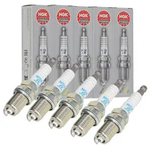 5x NGK 4853 PFR7B LASER PLATINUM Z&uuml;ndkerze f&uuml;r AUDI S2 RS2 S4 S6 2.2 12V Turbo 101000016AA