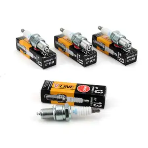 4x NGK 5339 BPR6ES-11 V-LINE 13 Z&uuml;ndkerze f&uuml;r HYUNDAI NISSAN MAZDA OPEL KIA MITSUBISHI