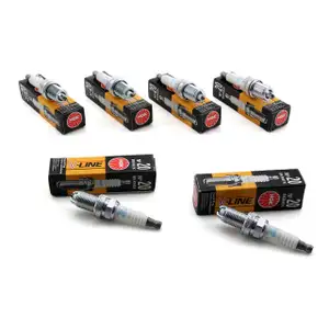 6x NGK Zündkerze V-Line 20 4388 BKR6EK für BMW MERCEDES OPEL CITROEN PEUGEOT FIAT DACIA