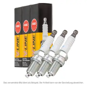 3x NGK 96815 V-LINE 48 Zündkerze PSA C1 107 TOYOTA Aygo B1 Yaris P9 1.0 SMART ForFour 1.1