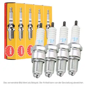 4x NGK 5798 BR2-LM Z&uuml;ndkerze f&uuml;r Kleinmotoren Gartenger&auml;te Rasenm&auml;her Motors&auml;ge