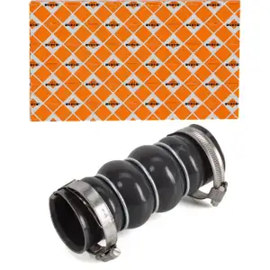 NRF 166052 EASY FIT Ladeluftschlauch f&uuml;r CITROEN C3 2 + 3 PEUGEOT 207 208 301 2008 1.6 HDi