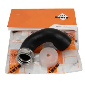NRF 166158 EASY FIT Ladeluftschlauch Schlauch f&uuml;r BMW X3 E83 2.0d M47 Ausgang 11613405535