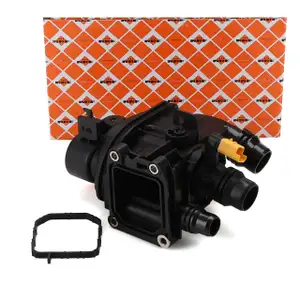 NRF 725335 Thermostat + Geh&auml;use f&uuml;r CITROEN DS OPEL PEUGEOT 1.2 Turbo 9807198480