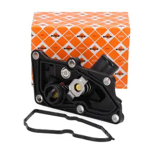 NRF 725436 Thermostat + Geh&auml;use f&uuml;r RENAULT Clio 5 Captur 2 DACIA Duster 1.0 TCe / LPG