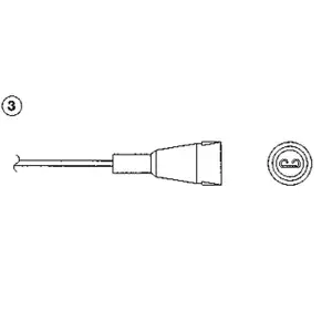 NTK 0131 Lambdasonde Katalysatorsonde Abgassonde Aussto&szlig;sonde