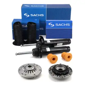 2x SACHS Sto&szlig;d&auml;mpfer + Staubschutz + Domlager f&uuml;r BMW 3er GT F34 4er F32 F33 F36 vorne