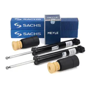 SACHS Sto&szlig;d&auml;mpfer + Staubschutz f&uuml;r BMW F20 F22 F30-34 F33 mit Standard Fahrwerk hinten