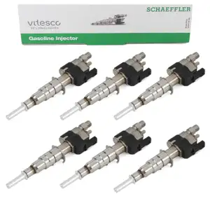 6x VITESCO Einspritzventil f&uuml;r BMW 1er E82 E88 3er E90-93 F01-04 X6 Z4 N54 13538616079