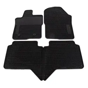 SCH&Ouml;NEK Gummimatten Gummifu&szlig;matten Fu&szlig;matten f&uuml;r VW Amarok T1A T1B 4-teilig