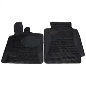 SCH&Ouml;NEK Gummimatten Fu&szlig;matten f&uuml;r SMART Cabrio ForTwo 450 451 vorne 2-teilig