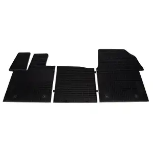 SCH&Ouml;NEK Gummimatten Gummifu&szlig;matten Fu&szlig;matten f&uuml;r VW Multivan T7 STM STN 3-teilig