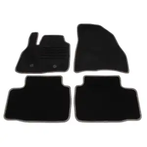 SCH&Ouml;NEK 61463 Veloursmatten Textilmatten Fu&szlig;matten f&uuml;r DACIA Duster PYM PYN 4-teilig