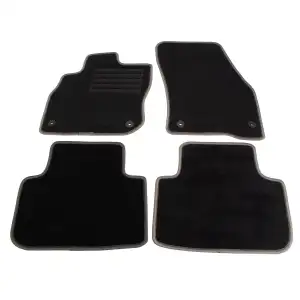 SCH&Ouml;NEK 61655 Veloursmatten Textilmatten Fu&szlig;matten f&uuml;r CUPRA Terramar KP1 4-teilig
