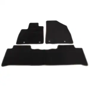 SCH&Ouml;NEK Velour Floor Mats, Textile Floor Mats for MG Marvel R EV EP21 (Model Year 2021 and later) &ndash; 3-piece set