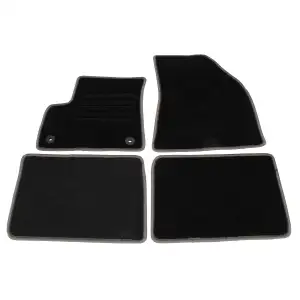 SCHÖNEK 63061 Veloursmatten Textilmatten Fußmatten für OPEL Frontera OV24 EV 4-teilig