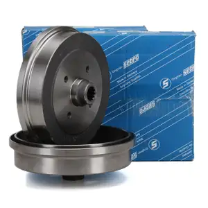 SEBRO Bremstrommeln Satz f&uuml;r PORSCHE 924 2.0 125 PS 11.1975-08.1989 hinten