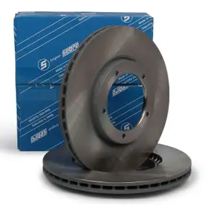 SEBRO Bremsscheiben Satz für PORSCHE 911 2.0-3.0 924 2.0 2.5 S 944 2.5 vorne 477405083D
