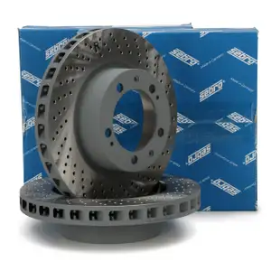 SEBRO Bremsscheiben Satz für PORSCHE 968 3.0 PR-030 mit Sportfahrwerk vorne