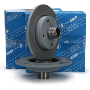 SEBRO Bremsscheiben Satz f&uuml;r PORSCHE 924 2.0 125 PS 11.1975-08.1989 vorne