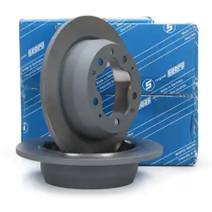 SEBRO Bremsscheiben Satz f&uuml;r PORSCHE 356 B / C 1600 / 2000 GS Carrera 2 hinten