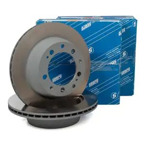 SEBRO Bremsscheiben Satz für PORSCHE 924 2.0 2.5 S 928 4.5 4.7 S 944 2.5 / S hinten