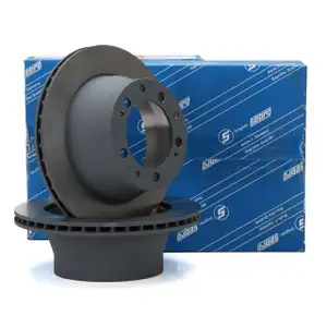 SEBRO Bremsscheiben Satz für PORSCHE 944 2.5 / S 2.7 ab 09.1987 160/165/190 PS hinten