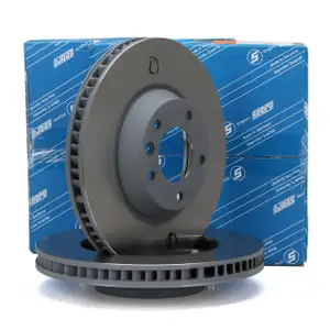 SEBRO Bremsscheiben Satz f&uuml;r AUDI Q7 4LB PORSCHE Cayenne 9PA (92A) VW Touareg 7L vorne