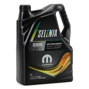 5L 5 Liter PETRONAS SELENIA WR PURE ENERGY 5W-30 Motor&ouml;l ACEA C2 MOPAR f&uuml;r FIAT 9.55535-S1