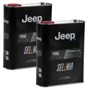 4L 4 Liter PETRONAS SELENIA K POWER PLUS 5W-30 f&uuml;r JEEP Motor&ouml;l Fiat 9.55535-GSY/CR1