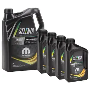 9L 9 Liter PETRONAS SELENIA WR PURE ENERGY 5W-30 Motor&ouml;l ACEA C2 MOPAR f&uuml;r FIAT 9.55535-S1