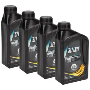 4L 4 Liter PETRONAS SELENIA MULTIPOWER GAS 5W-40 Motor&ouml;l ACEA C3 MOPAR f&uuml;r FIAT 9.55535-T2