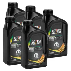 5L 5 Liter PETRONAS SELENIA FORWARD 0W-20 MOPAR Motoröl ACEA C5 Fiat 9.55535-DSX