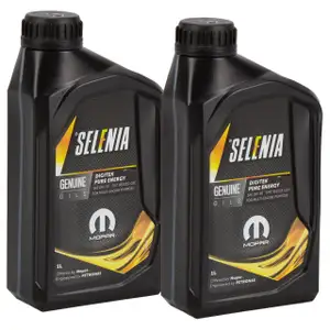2L PETRONAS SELENIA DIGITEK PURE ENERGY 0W-30 Motoröl Öl MOPAR für FIAT 9.55535-GS1