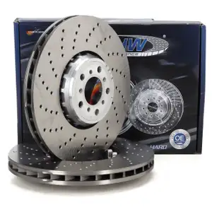 SHW Bremsscheiben Satz für BMW X5M F85 X6M F86 575 PS 12.2014-07.2019 vorne
